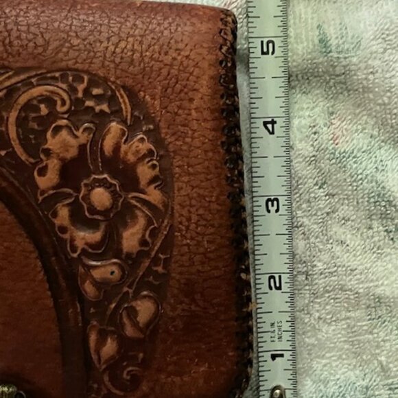 Vintage 1926 Nocona Leather Purse - Picture 11 of 11
